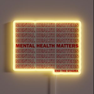 End The Stigma RGB Neon Sign End The Stigma RGB Neon Sign