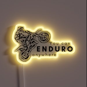 Enduro Small Logo RGB Neon Sign