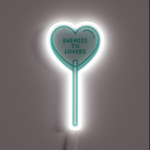 Enemies To Lovers Lollipop RGB Neon Sign