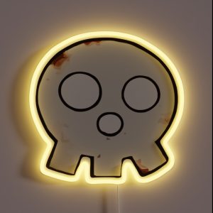 Enen No Shoubutai Skull RGB Neon Sign