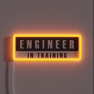 Engineer In Training RGB Neon Sign
