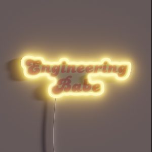 Engineering Babe RGB Neon Sign Engineering Babe RGB Neon Sign