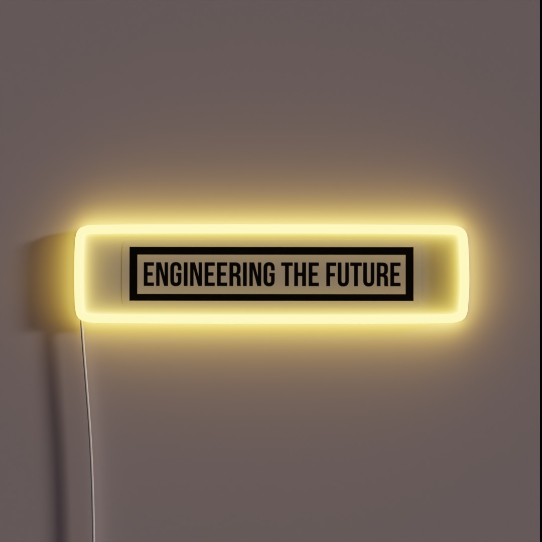 Engineering The Future RGB Neon Sign Engineering The Future RGB Neon Sign