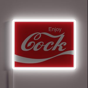 Enjoy Cock RGB Neon Sign
