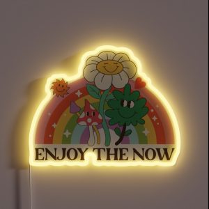 Enjoy The Now RGB Neon Sign Enjoy The Now RGB Neon Sign