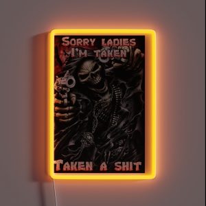 Epic Skull Man RGB Neon Sign