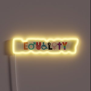Equality RGB Neon Sign