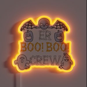 Er Boo Boo Crew RGB Neon Sign