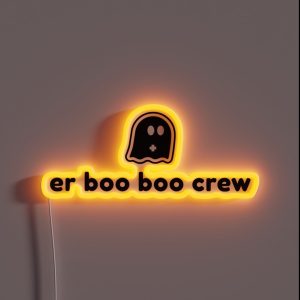 Er Boo Boo Crew RGB Neon Sign