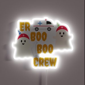 Er Boo Boo Crew RGB Neon Sign Er Boo Boo Crew RGB Neon Sign