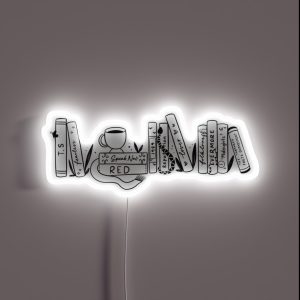 Eras Books RGB Neon Sign