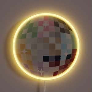 Eras Mirrorball RGB Neon Sign