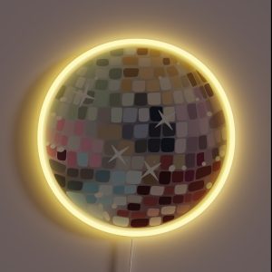 Eras Mirrorball RGB Neon Sign