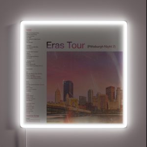 Eras Setlist Pittsburgh Night 2 RGB Neon Sign Eras Setlist Pittsburgh Night 2 RGB Neon Sign