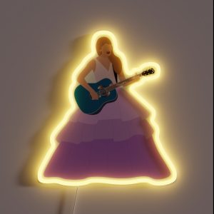 Eras Tour Speak Now Purple RGB Neon Sign Eras Tour Speak Now Purple RGB Neon Sign