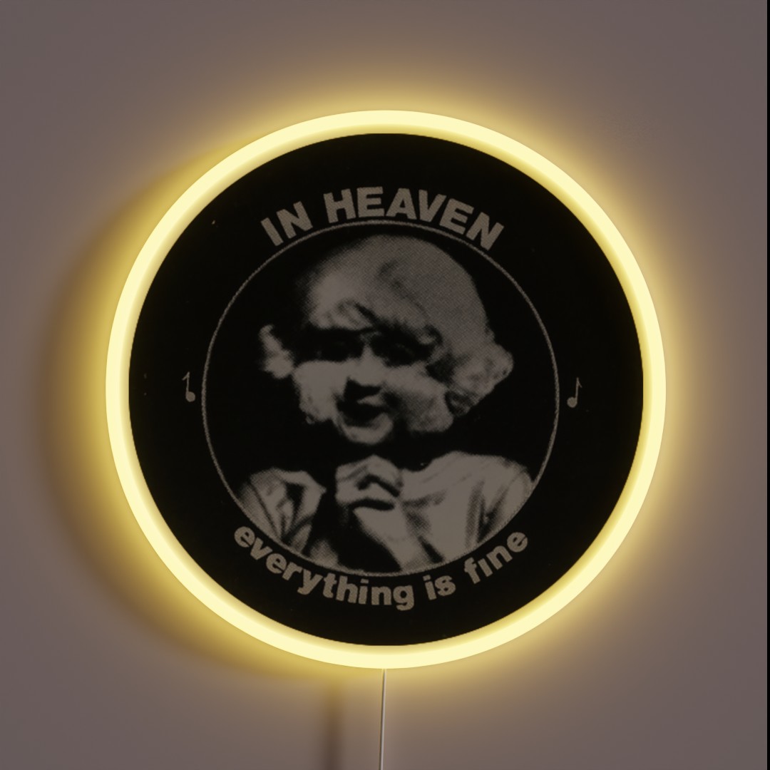 Eraserhead Directed RGB Neon Sign Eraserhead Directed RGB Neon Sign