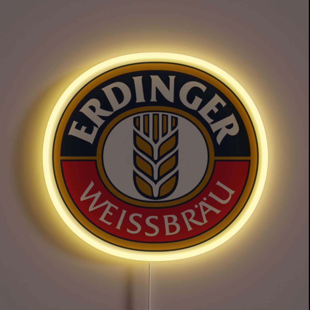 Erdinger Weissbrau RGB Neon Sign Erdinger Weissbrau RGB Neon Sign