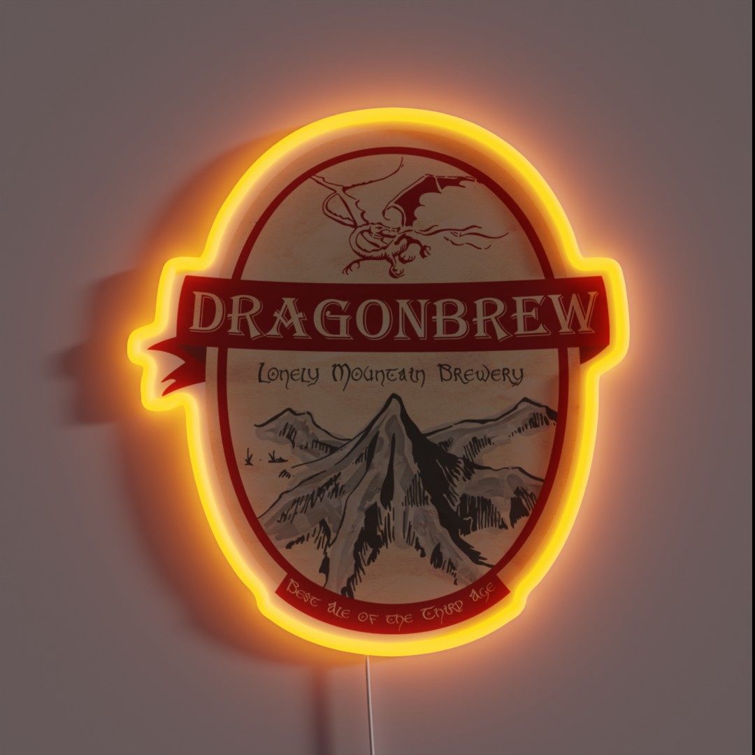 Erebor Dragonbrew RGB Neon Sign Erebor Dragonbrew RGB Neon Sign