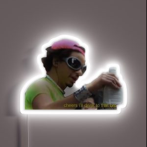Eric Andre RGB Neon Sign