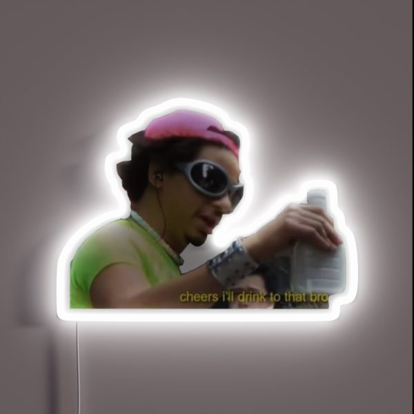 Eric Andre RGB Neon Sign