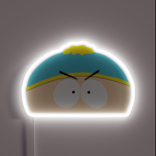 Eric Cartman Peeker RGB Neon Sign