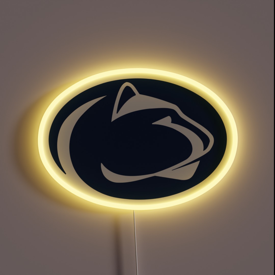 Erie Lions Pennsylvania RGB Neon Sign Erie Lions Pennsylvania RGB Neon Sign