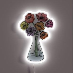 Erlenmeyer Bouquet RGB Neon Sign