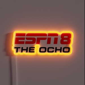 ESPN 8 The Ocho ESPN8 RGB Neon Sign