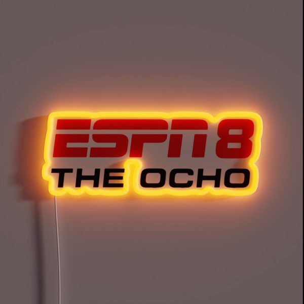 ESPN 8 The Ocho ESPN8 RGB Neon Sign