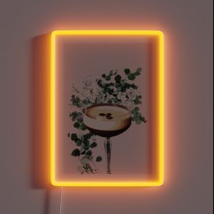 Espresso Martini Artwork RGB Neon Sign