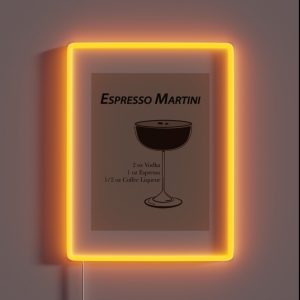 Espresso Martini RGB Neon Sign