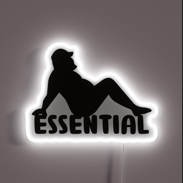 ESSENTIAL Funny Hard Hat RGB Neon Sign