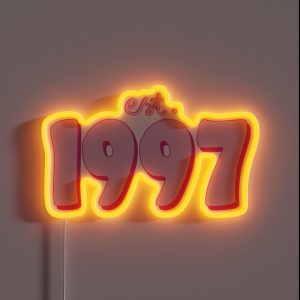 Est 1997 RGB Neon Sign