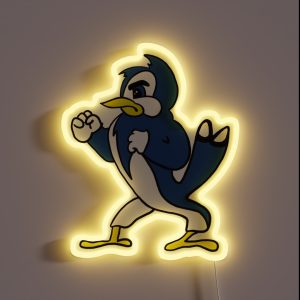 Etown Fighting Jay RGB Neon Sign Etown Fighting Jay RGB Neon Sign