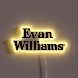 Evan Williams Bourbon RGB Neon Sign Evan Williams Bourbon RGB Neon Sign
