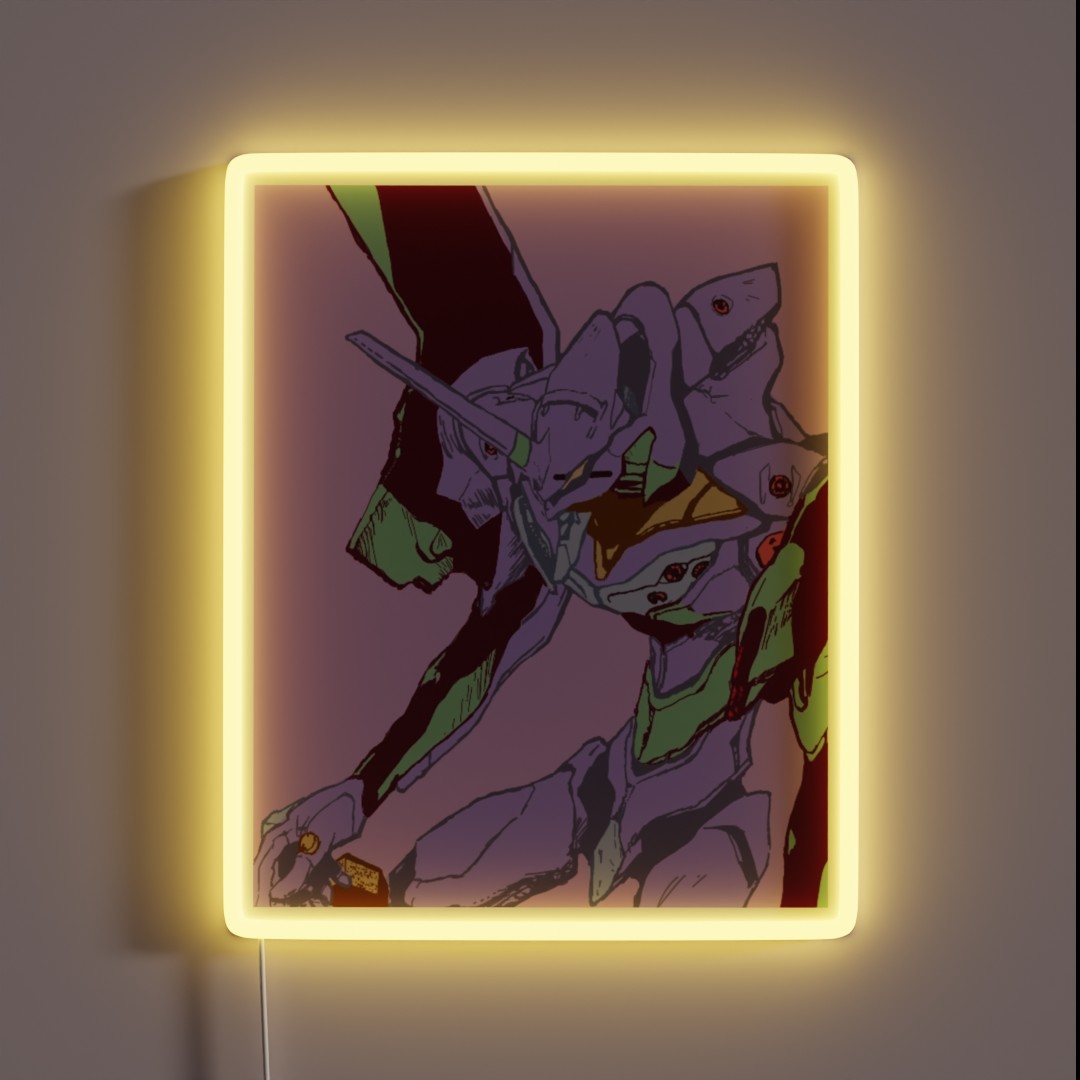 Evangelion RGB Neon Sign Evangelion RGB Neon Sign