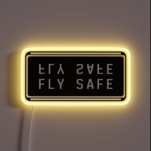 EVE Online Fly Safe RGB Neon Sign