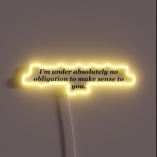 Evelyn Hugo Quote RGB Neon Sign