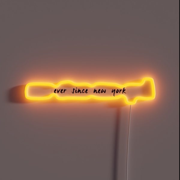 Ever Since New York RGB Neon Sign