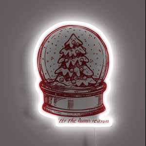 Evermore Tis The Damn Season RGB Neon Sign Evermore Tis The Damn Season RGB Neon Sign