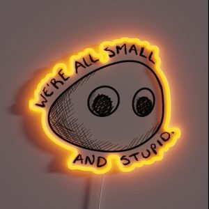 Everything Everywhere All At Once Rock RGB Neon Sign