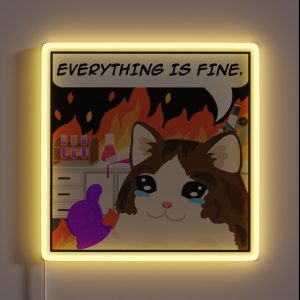 Everything Is Fine RGB Neon Sign Everything Is Fine RGB Neon Sign