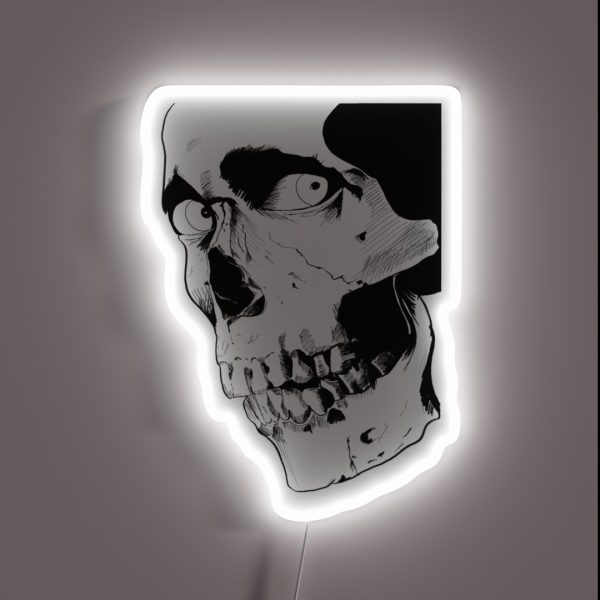Evil Dead Skull RGB Neon Sign