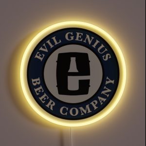 Evil Genius Beer Company RGB Neon Sign