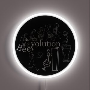 Evolution Of Beer RGB Neon Sign