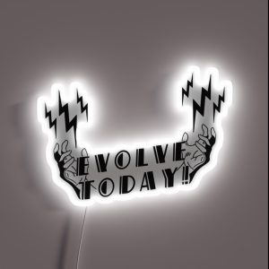 Evolve Today Electro Bolt RGB Neon Sign