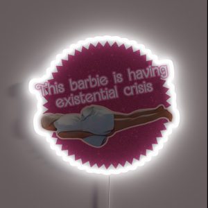 Existential Crisis Meme RGB Neon Sign