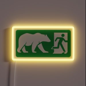 Exit Pursued RGB Neon Sign Exit Pursued RGB Neon Sign