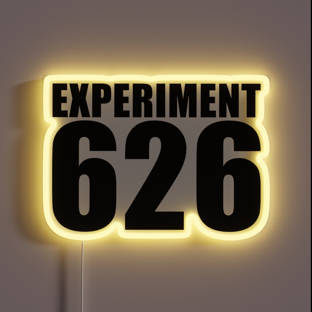 Experiment 626 RGB Neon Sign Experiment 626 RGB Neon Sign