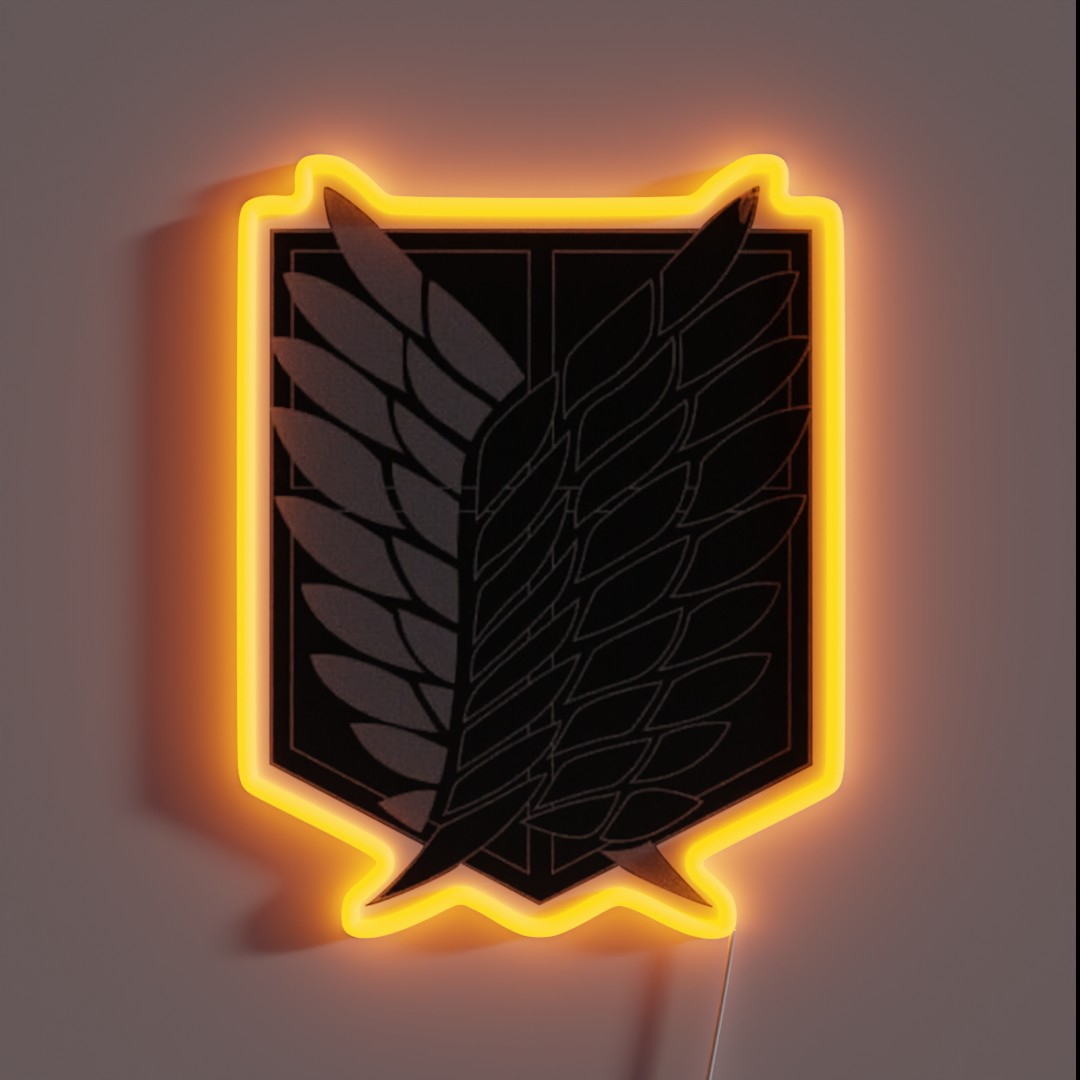 Exploration Battalion SNK Bandw RGB Neon Sign Exploration Battalion SNK Bandw RGB Neon Sign